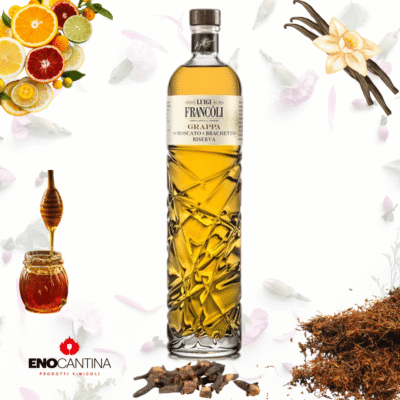 Grappa Moscato e Brachetto Riserva - Fratelli Francoli