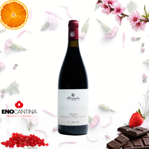 vino rosso piano cuturi faro bottiglie numerate
