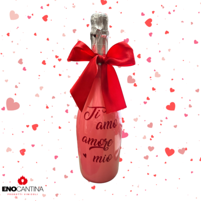 bottiglia personalizzata san valentino