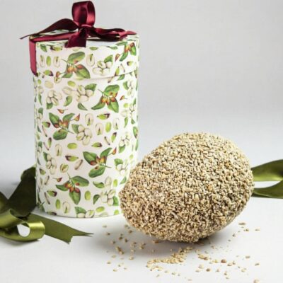 uovo fondente e mandorle